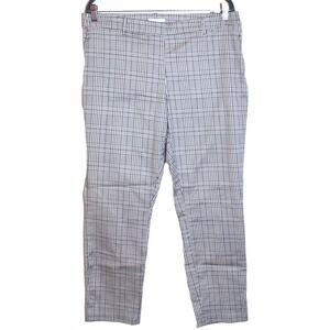 H&M Plaid Black and White Pants Size 14